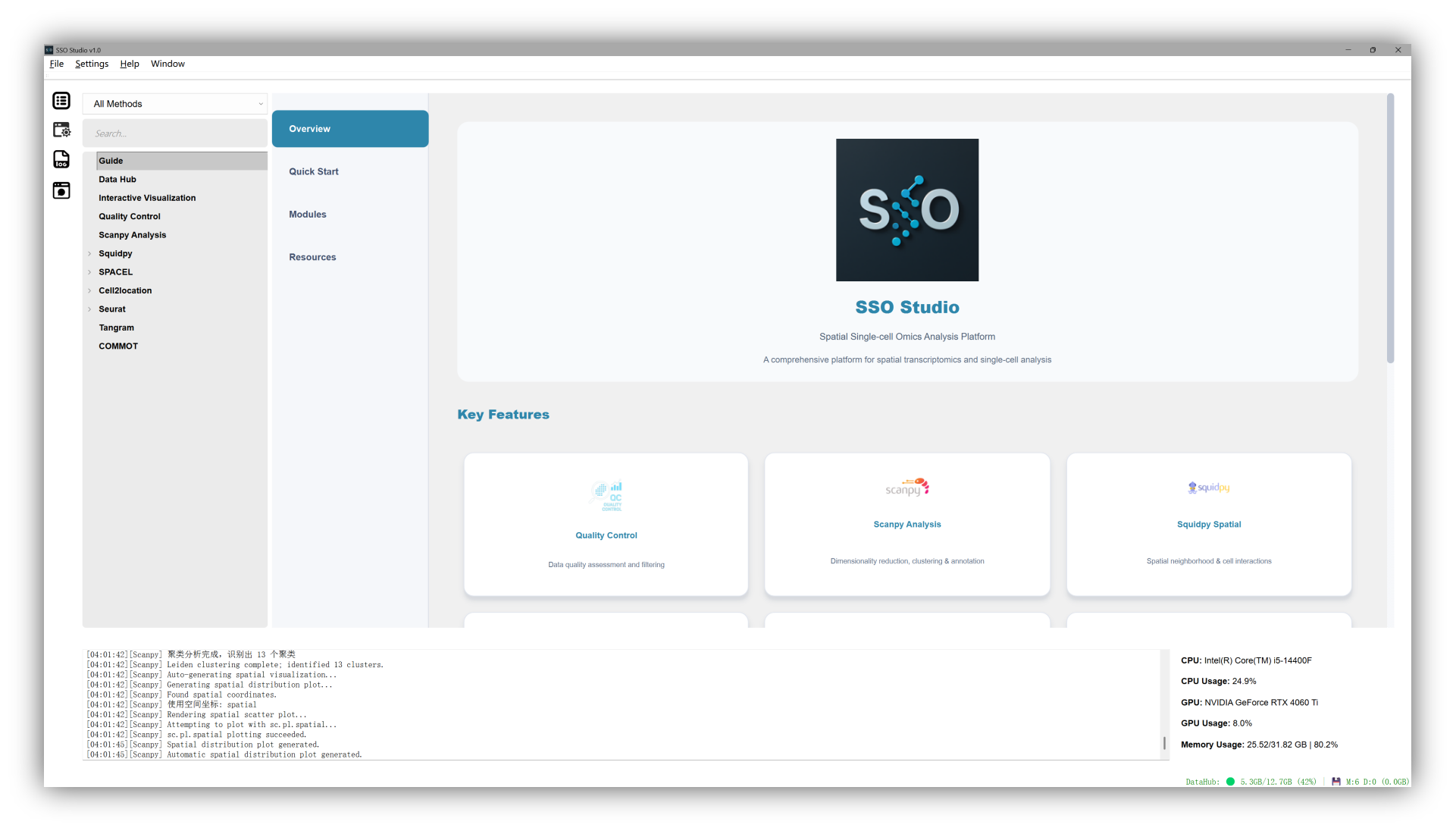 空间域×细胞类型点图